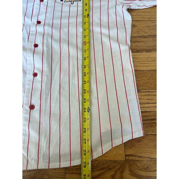 Vintage Phillies 1996 All-Star pinstripes button up shirt - Picture 6 of 11